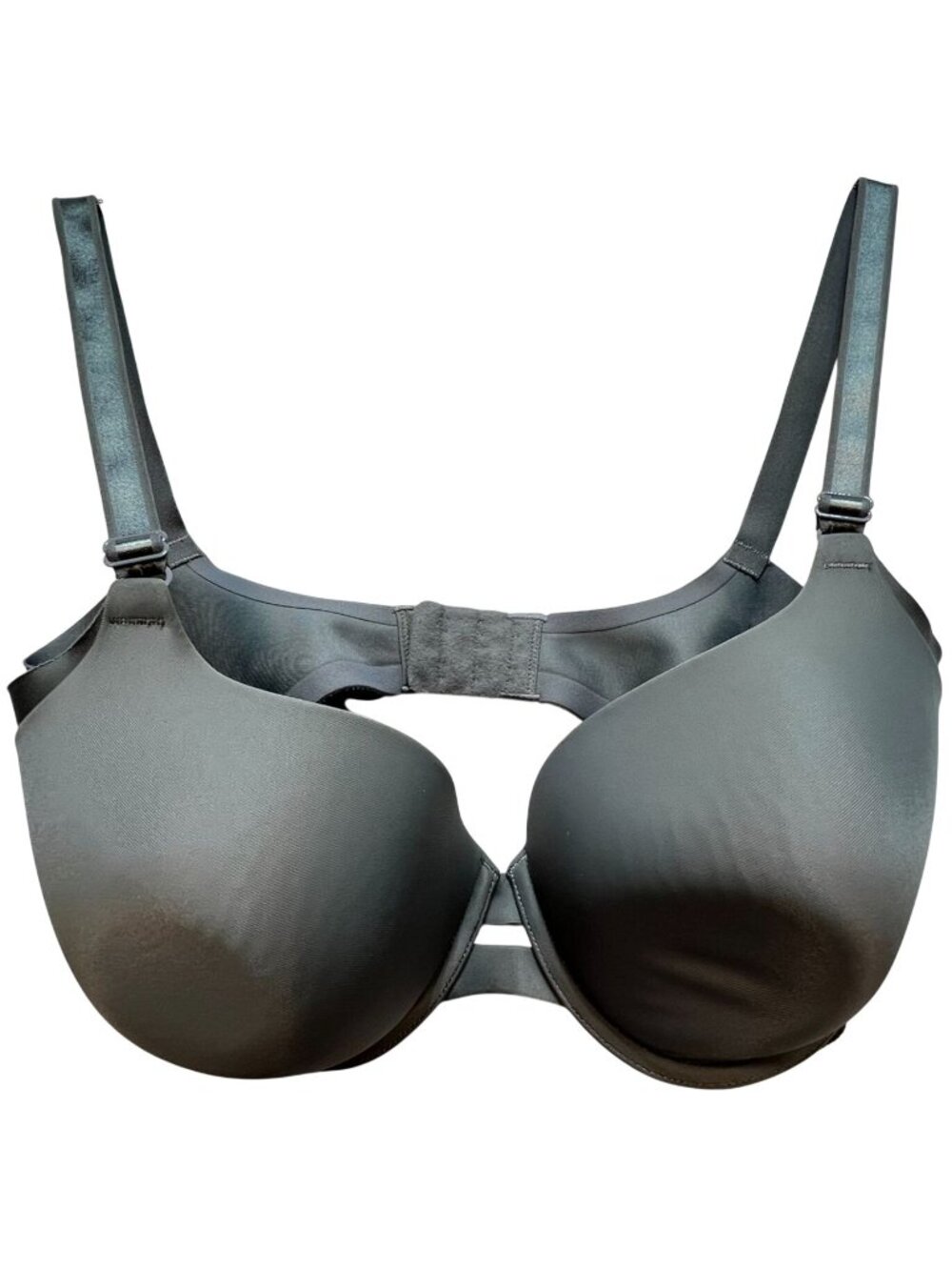 Warner's Women's Underwire T-Shirt Bra Lightly Lined Smooth Size 36D Gray